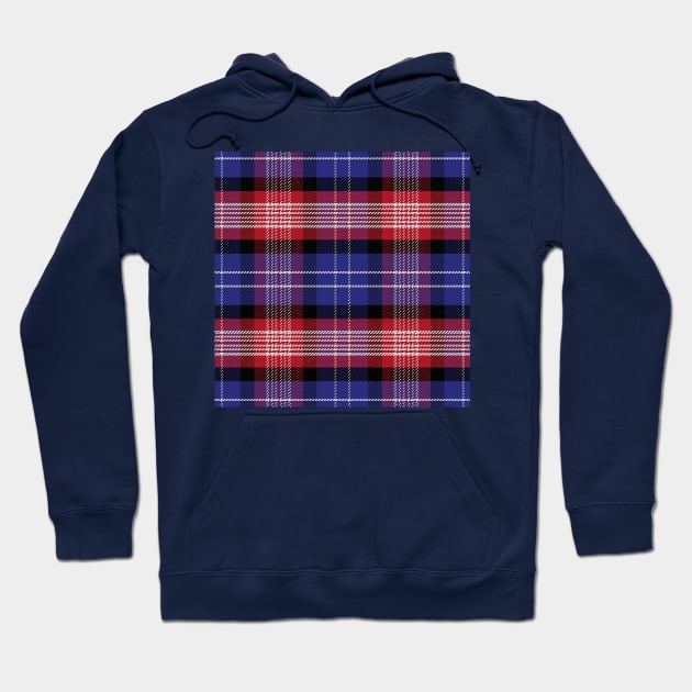 Scottish pattern Saint Andrews Tartan Plaid Hoodie by kavalenkava